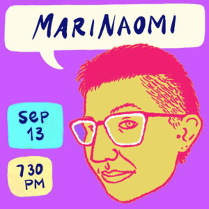 Marinaomi artist chats September 13, 2023